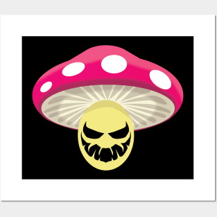 Wicked Mushroom Posters and Art